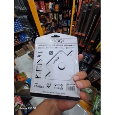 گونیا|گونیا مگنتی جوشکاری سایز4 اینچ دینگی مدل EG02004
