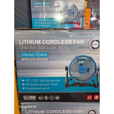 پنکه|پنکه شارژی لیتیم صنعتی (Cordless Fan)