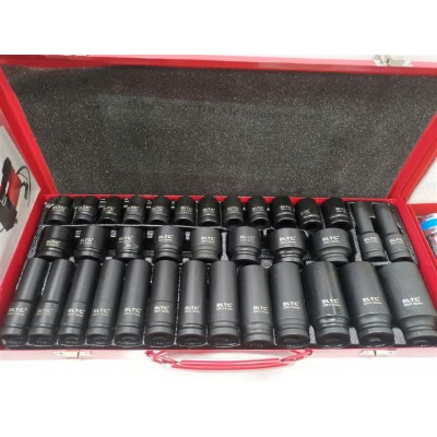 جعبه بکس|آچار و سری بکس مدل GW-LS0035 سایز 1/2 اینچ مجموعه 35 عددی