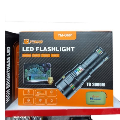 چراغ قوه|چراغ قوه پلیسی وشکاری یامائو مدل YM-G601 LED